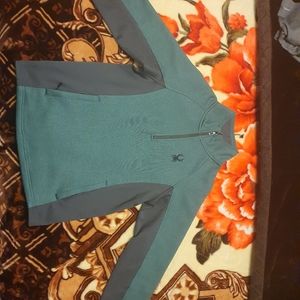 Spyder Green and Black Sweater